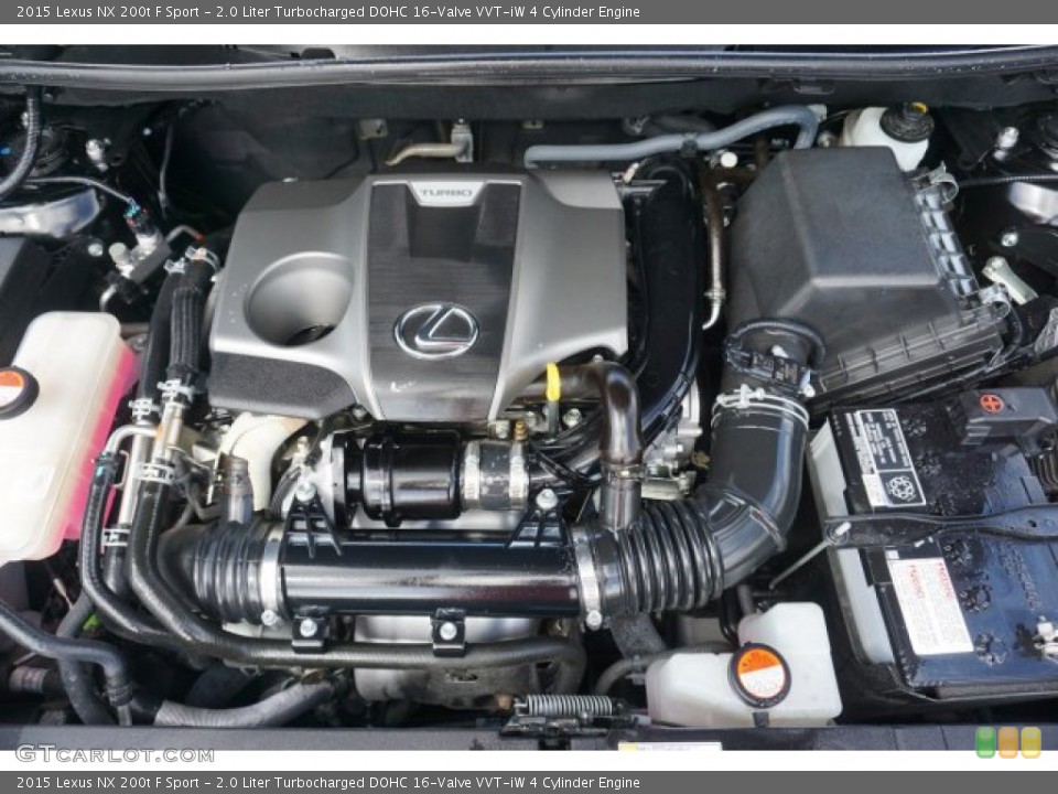2.0 Liter Turbocharged DOHC 16-Valve VVT-iW 4 Cylinder Engine for the 2015 Lexus NX #138792270