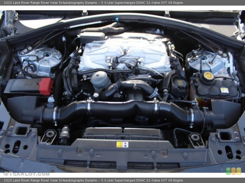 5.0 Liter Supercharged DOHC 32-Valve VVT V8 Engine for the 2020 Land Rover Range Rover Velar #138798714