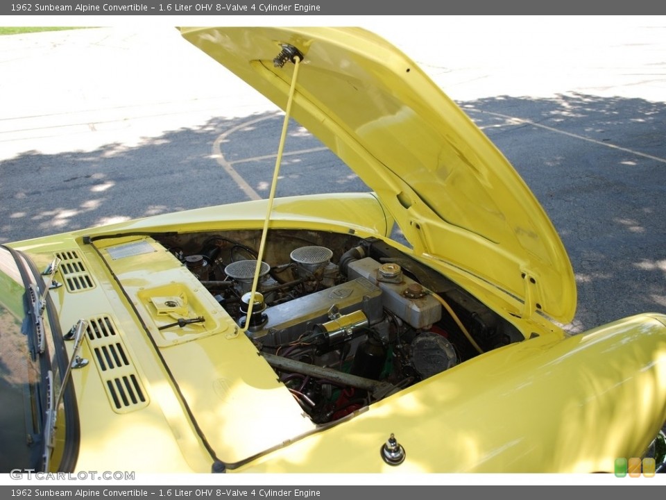 1.6 Liter OHV 8-Valve 4 Cylinder Engine for the 1962 Sunbeam Alpine #138804443