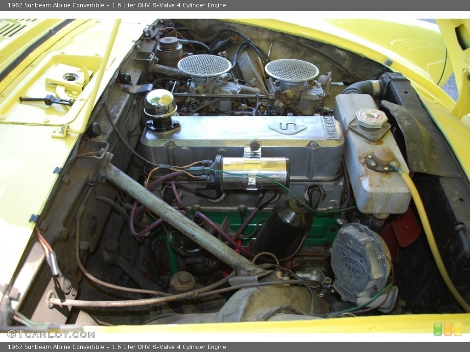 1.6 Liter OHV 8-Valve 4 Cylinder Engine for the 1962 Sunbeam Alpine #138804467