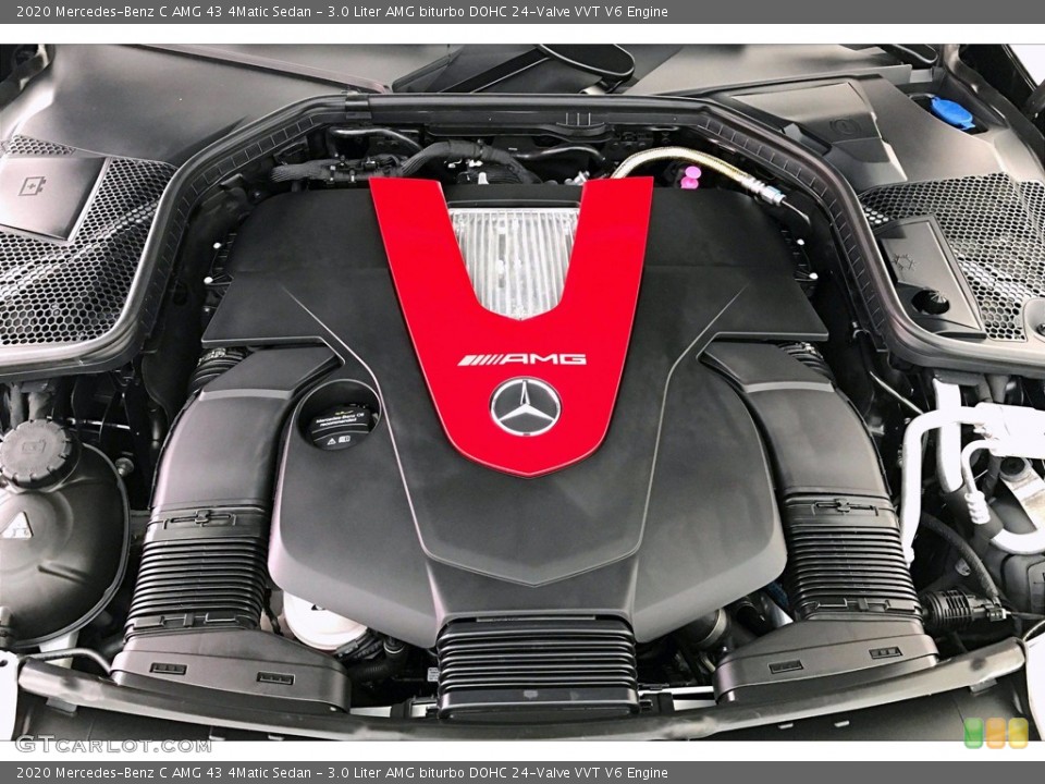 3.0 Liter AMG biturbo DOHC 24-Valve VVT V6 Engine for the 2020 Mercedes-Benz C #138819920