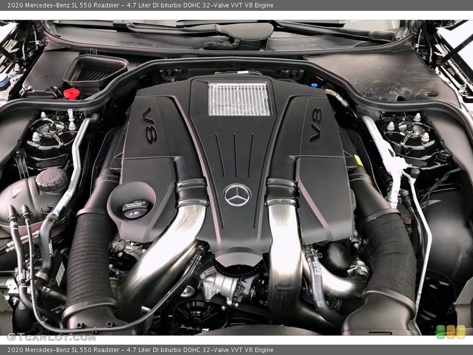 4.7 Liter DI biturbo DOHC 32-Valve VVT V8 Engine for the 2020 Mercedes-Benz SL #138824043