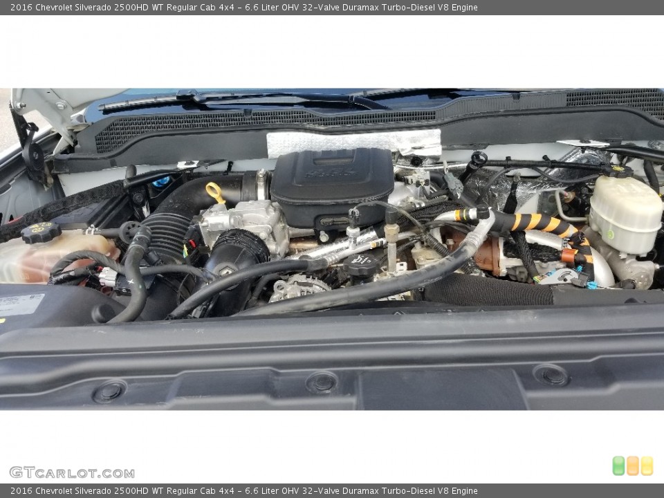6.6 Liter OHV 32-Valve Duramax Turbo-Diesel V8 Engine for the 2016 Chevrolet Silverado 2500HD #138828647