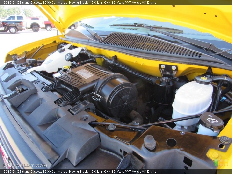 6.0 Liter OHV 16-Valve VVT Vortec V8 Engine for the 2016 GMC Savana Cutaway #138851639