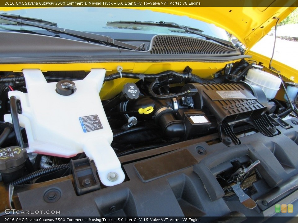 6.0 Liter OHV 16-Valve VVT Vortec V8 Engine for the 2016 GMC Savana Cutaway #138851666