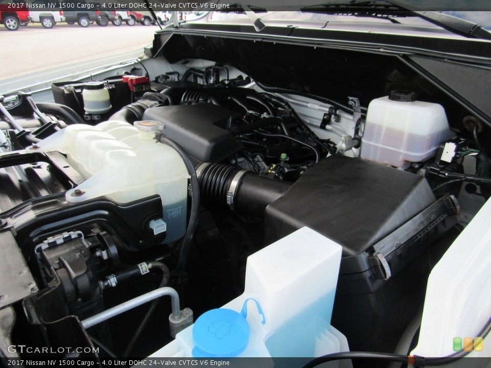 4.0 Liter DOHC 24-Valve CVTCS V6 2017 Nissan NV Engine