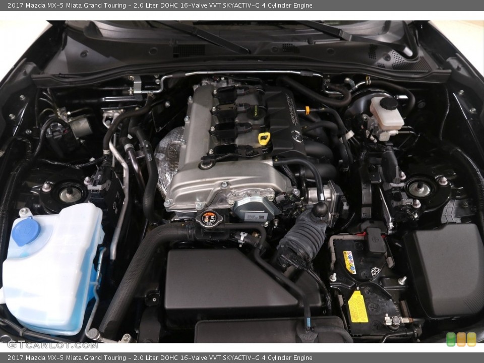 2.0 Liter DOHC 16-Valve VVT SKYACTIV-G 4 Cylinder 2017 Mazda MX-5 Miata Engine