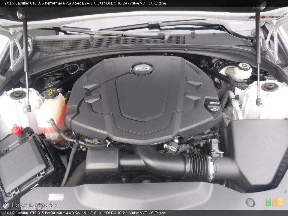 3.6 Liter DI DOHC 24-Valve VVT V6 2016 Cadillac CTS Engine