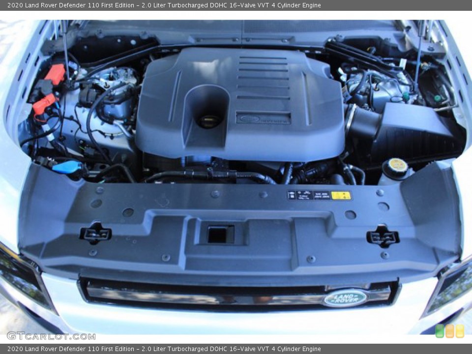 2.0 Liter Turbocharged DOHC 16-Valve VVT 4 Cylinder 2020 Land Rover Defender Engine