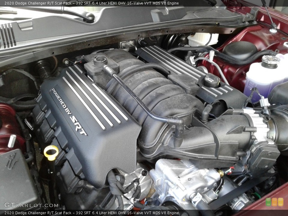 392 SRT 6.4 Liter HEMI OHV 16-Valve VVT MDS V8 Engine for the 2020 Dodge Challenger #138888419