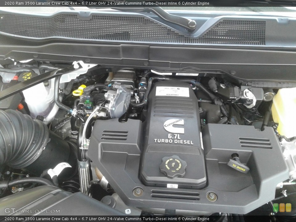 6.7 Liter OHV 24-Valve Cummins Turbo-Diesel Inline 6 Cylinder Engine for the 2020 Ram 3500 #138900158