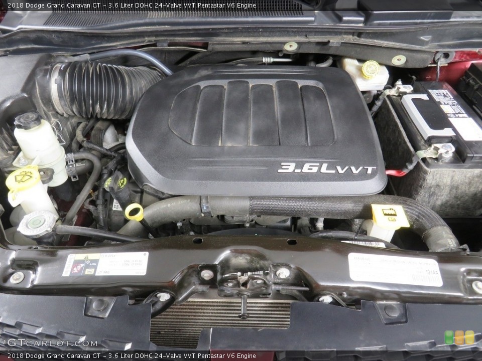 3.6 Liter DOHC 24-Valve VVT Pentastar V6 Engine for the 2018 Dodge Grand Caravan #138913036