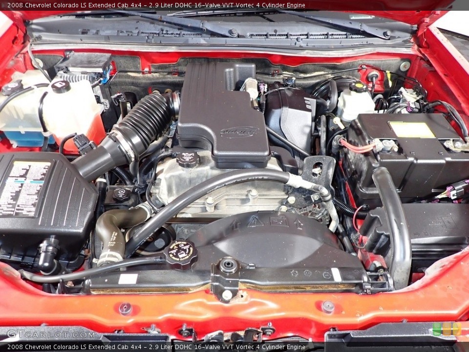2.9 Liter DOHC 16-Valve VVT Vortec 4 Cylinder Engine for the 2008 Chevrolet Colorado #138914789