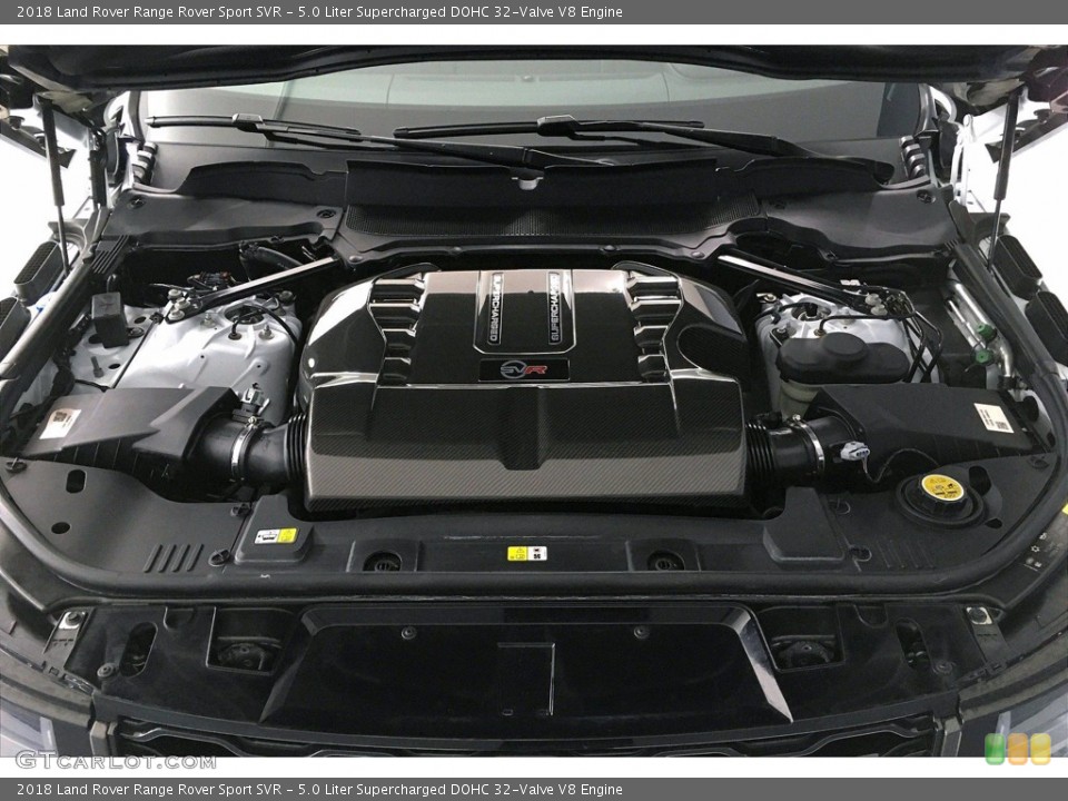 5.0 Liter Supercharged DOHC 32-Valve V8 Engine for the 2018 Land Rover Range Rover Sport #138977253