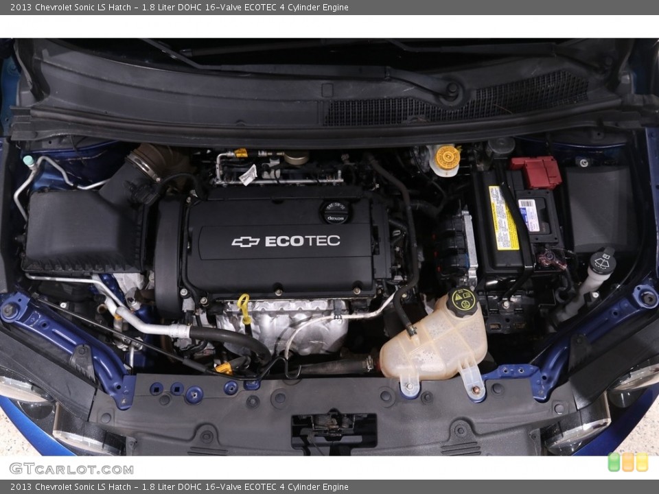 1.8 Liter DOHC 16-Valve ECOTEC 4 Cylinder 2013 Chevrolet Sonic Engine