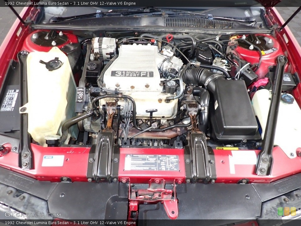 3.1 Liter OHV 12-Valve V6 Engine for the 1992 Chevrolet Lumina #139015038
