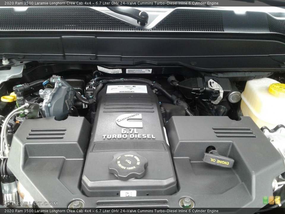 6.7 Liter OHV 24-Valve Cummins Turbo-Diesel Inline 6 Cylinder Engine for the 2020 Ram 3500 #139024241