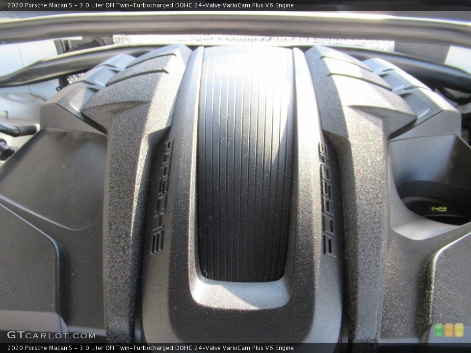 3.0 Liter DFI Twin-Turbocharged DOHC 24-Valve VarioCam Plus V6 2020 Porsche Macan Engine