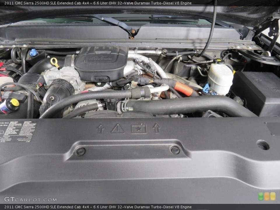 6.6 Liter OHV 32-Valve Duramax Turbo-Diesel V8 Engine for the 2011 GMC Sierra 2500HD #139041343