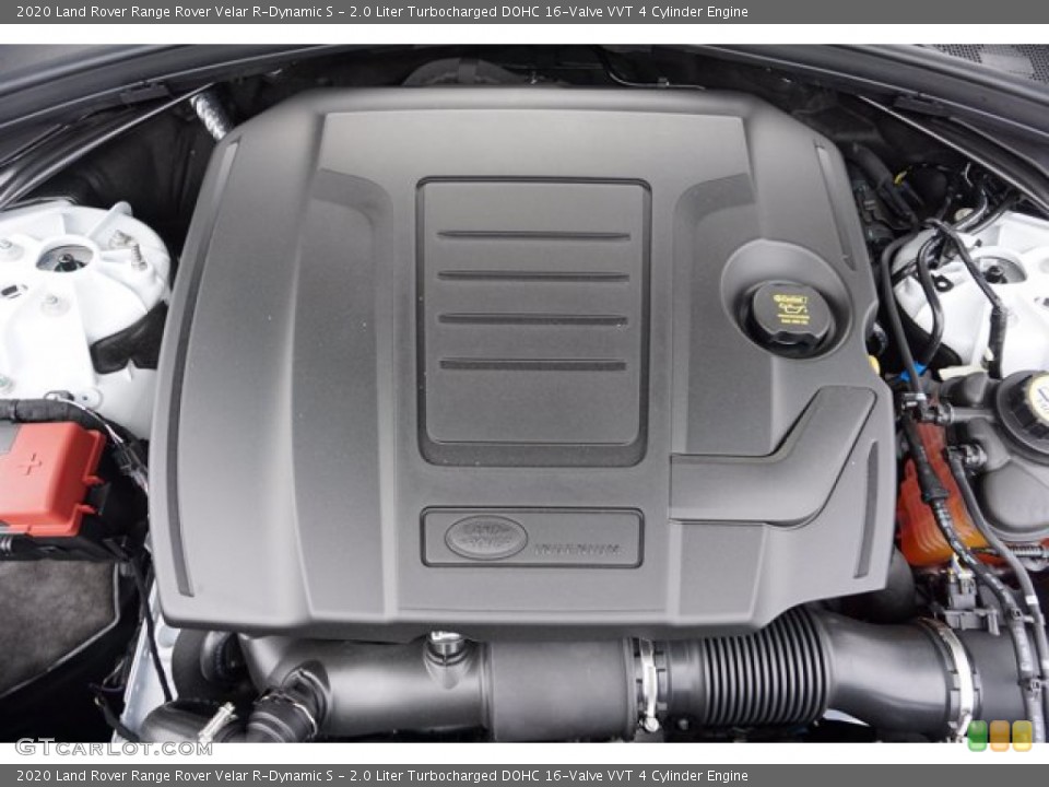 2.0 Liter Turbocharged DOHC 16-Valve VVT 4 Cylinder 2020 Land Rover Range Rover Velar Engine