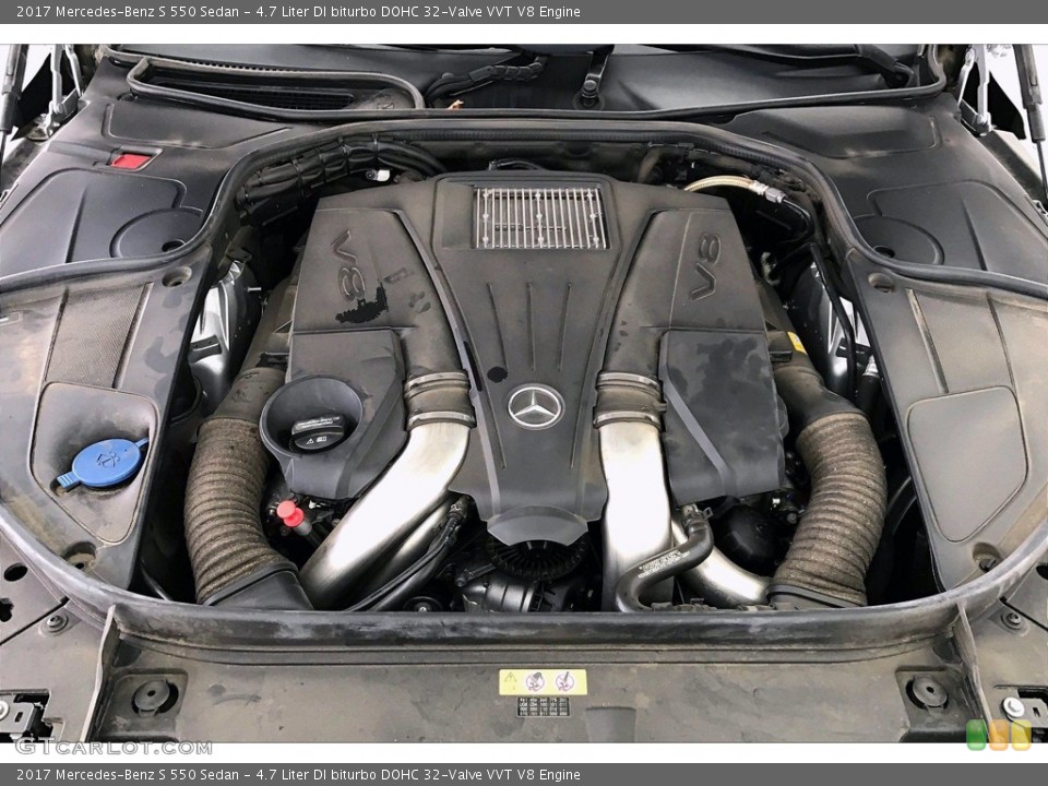 4.7 Liter DI biturbo DOHC 32-Valve VVT V8 Engine for the 2017 Mercedes-Benz S #139054464