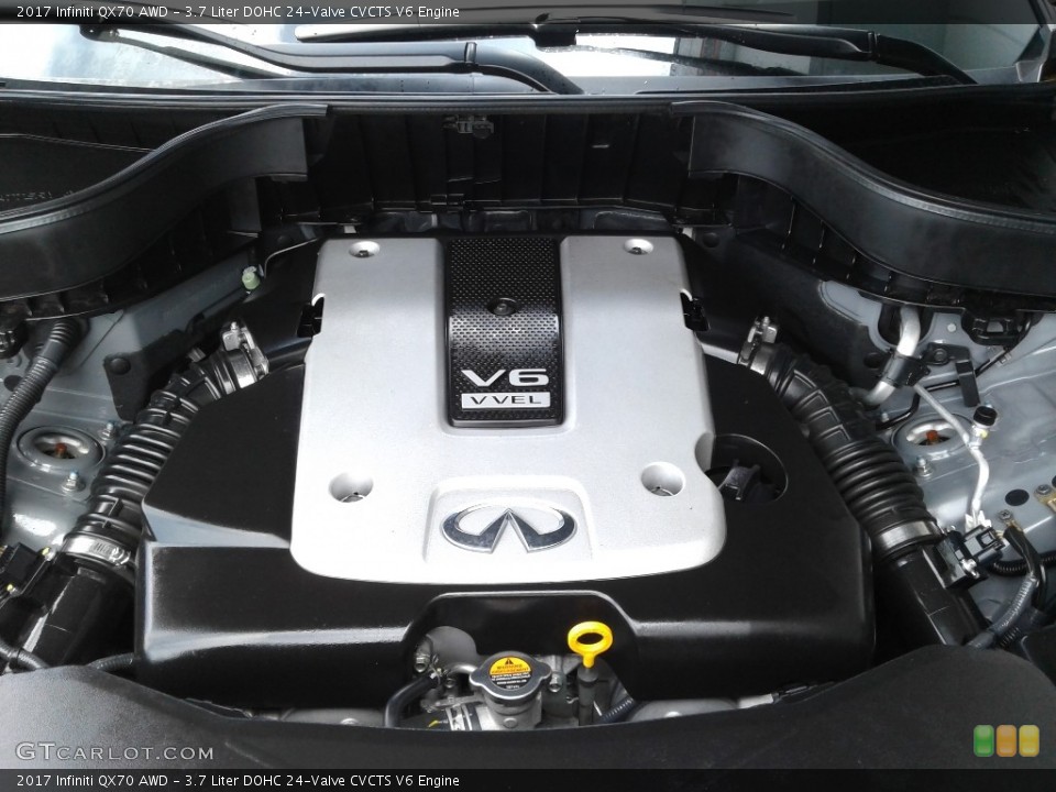 3.7 Liter DOHC 24-Valve CVCTS V6 Engine for the 2017 Infiniti QX70 #139064922