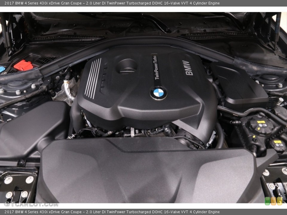 2.0 Liter DI TwinPower Turbocharged DOHC 16-Valve VVT 4 Cylinder Engine for the 2017 BMW 4 Series #139068792