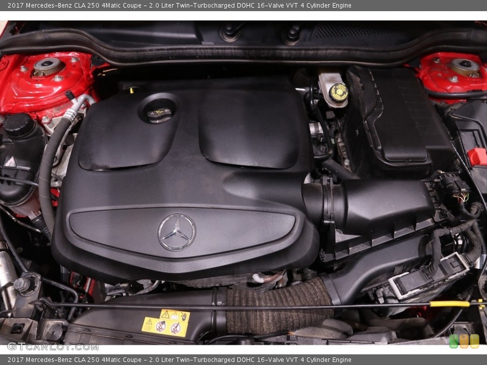 2.0 Liter Twin-Turbocharged DOHC 16-Valve VVT 4 Cylinder 2017 Mercedes-Benz CLA Engine