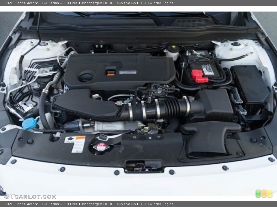 2.0 Liter Turbocharged DOHC 16-Valve i-VTEC 4 Cylinder 2020 Honda Accord Engine