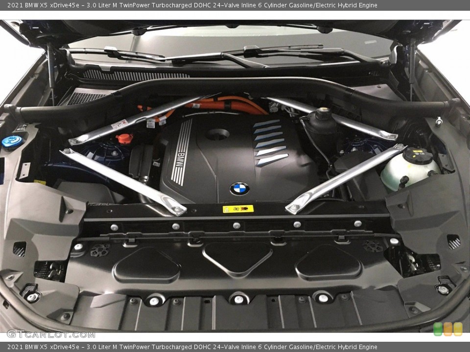 3.0 Liter M TwinPower Turbocharged DOHC 24-Valve Inline 6 Cylinder Gasoline/Electric Hybrid Engine for the 2021 BMW X5 #139098214