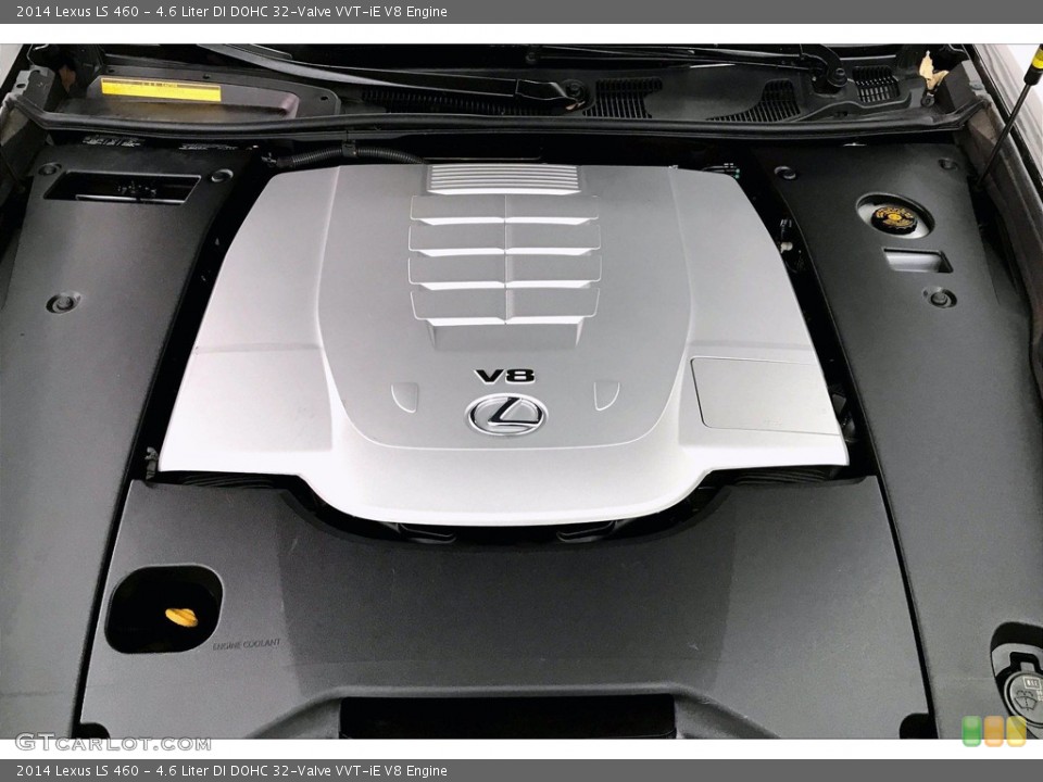 4.6 Liter DI DOHC 32-Valve VVT-iE V8 2014 Lexus LS Engine