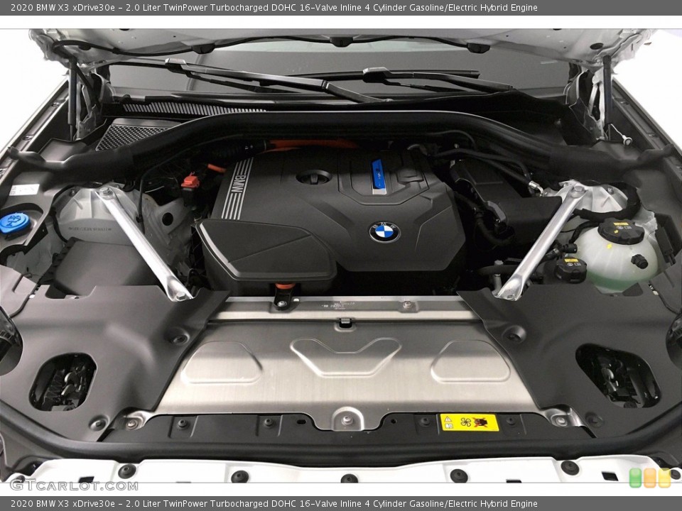 2.0 Liter TwinPower Turbocharged DOHC 16-Valve Inline 4 Cylinder Gasoline/Electric Hybrid Engine for the 2020 BMW X3 #139122733
