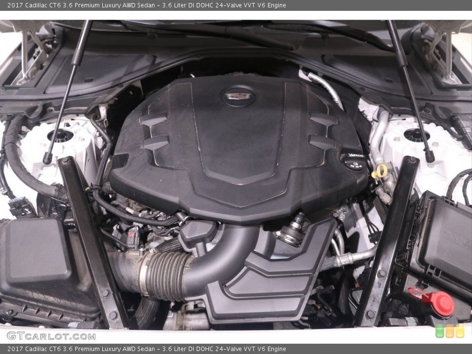 3.6 Liter DI DOHC 24-Valve VVT V6 2017 Cadillac CT6 Engine