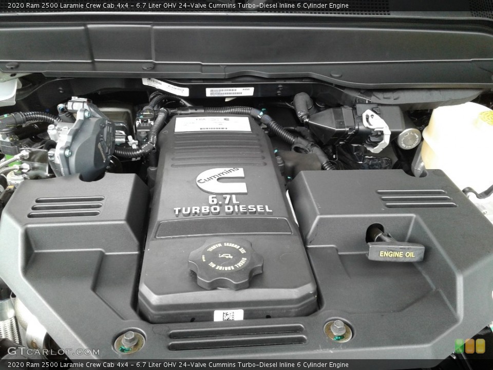 6.7 Liter OHV 24-Valve Cummins Turbo-Diesel Inline 6 Cylinder Engine for the 2020 Ram 2500 #139162724