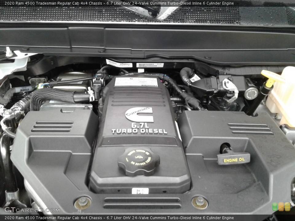 6.7 Liter OHV 24-Valve Cummins Turbo-Diesel Inline 6 Cylinder Engine for the 2020 Ram 4500 #139164055
