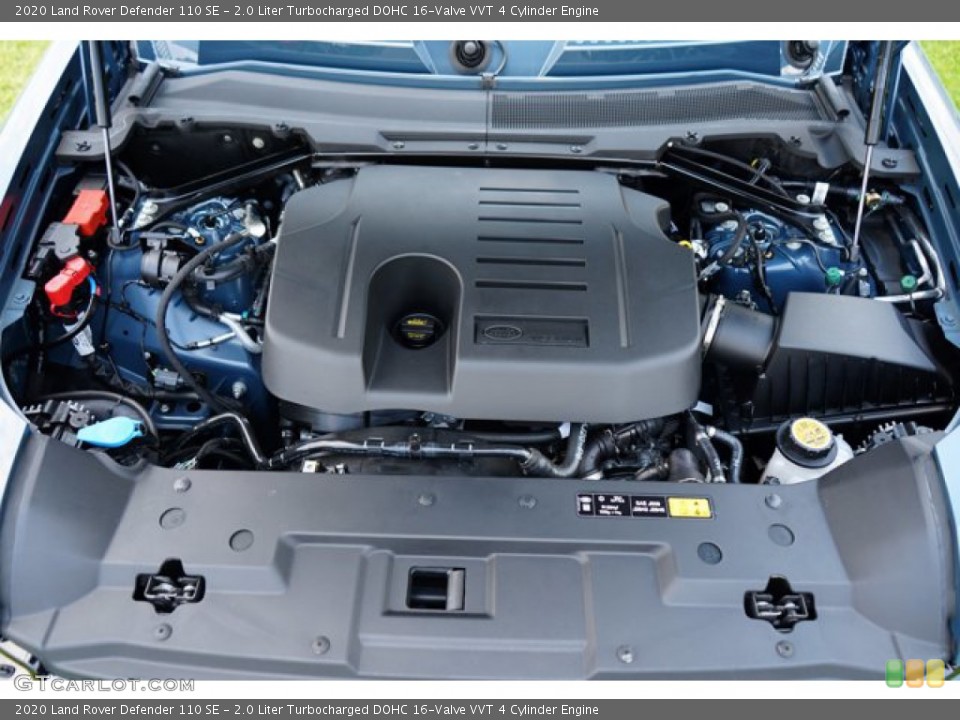 2.0 Liter Turbocharged DOHC 16-Valve VVT 4 Cylinder Engine for the 2020 Land Rover Defender #139167931