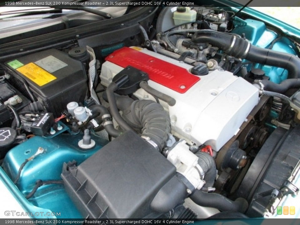 2.3L Supercharged DOHC 16V 4 Cylinder Engine for the 1998 Mercedes-Benz SLK #139172273