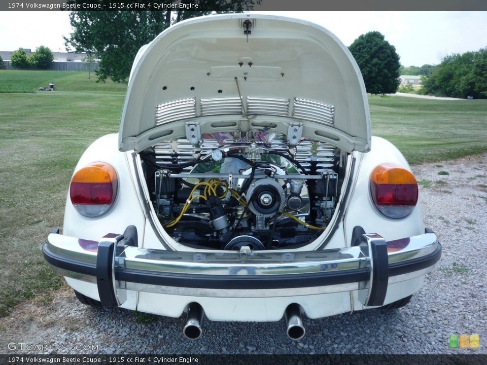 1915 cc Flat 4 Cylinder 1974 Volkswagen Beetle Engine