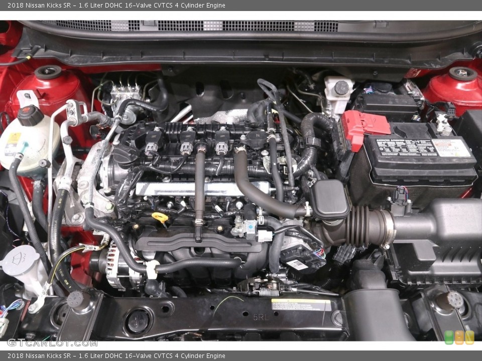 1.6 Liter DOHC 16-Valve CVTCS 4 Cylinder 2018 Nissan Kicks Engine