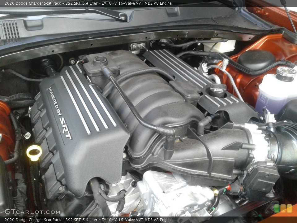 392 SRT 6.4 Liter HEMI OHV 16-Valve VVT MDS V8 Engine for the 2020 Dodge Charger #139205250