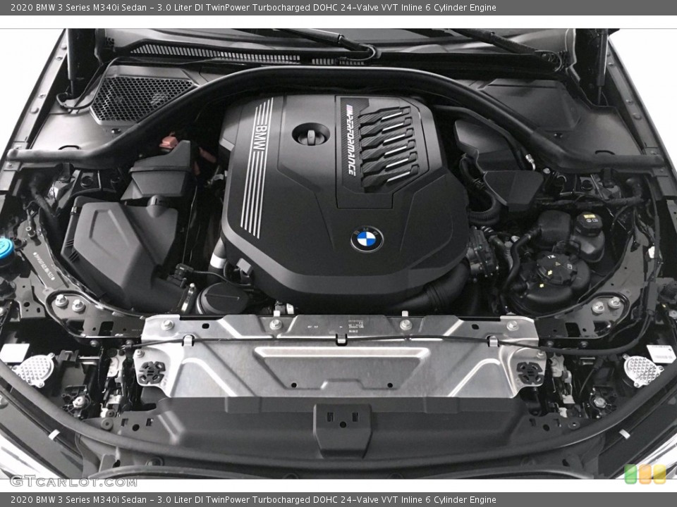 3.0 Liter DI TwinPower Turbocharged DOHC 24-Valve VVT Inline 6 Cylinder 2020 BMW 3 Series Engine