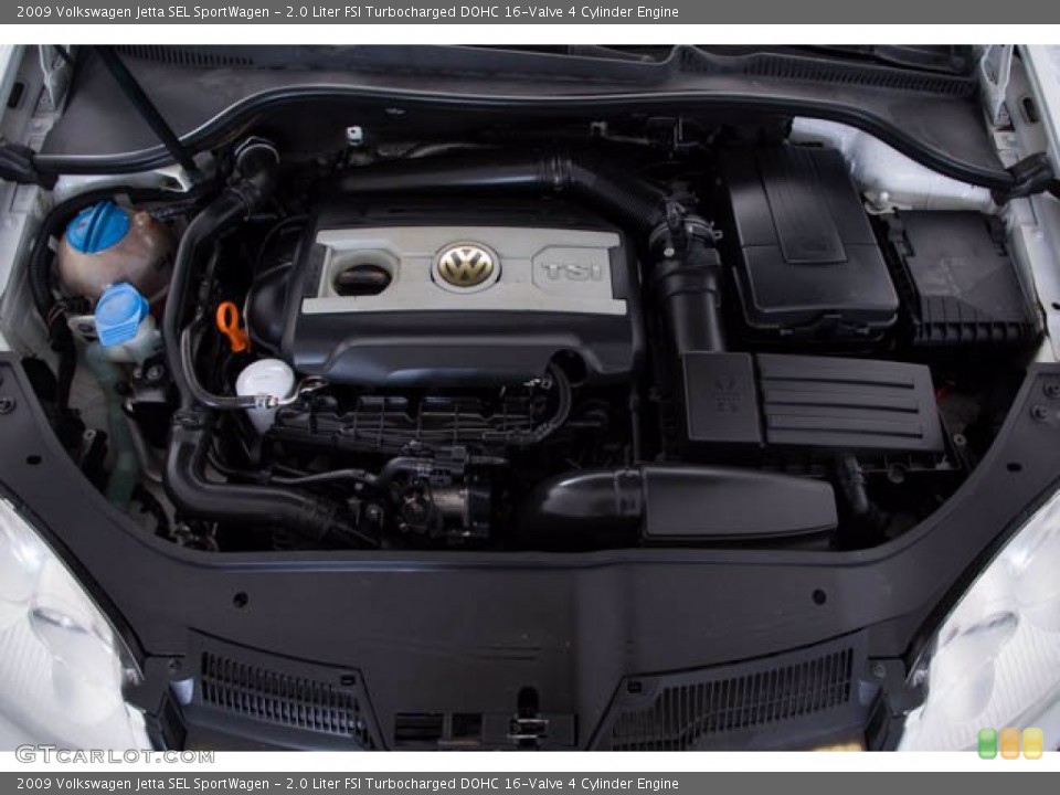 2.0 Liter FSI Turbocharged DOHC 16-Valve 4 Cylinder Engine for the 2009 Volkswagen Jetta #139223001