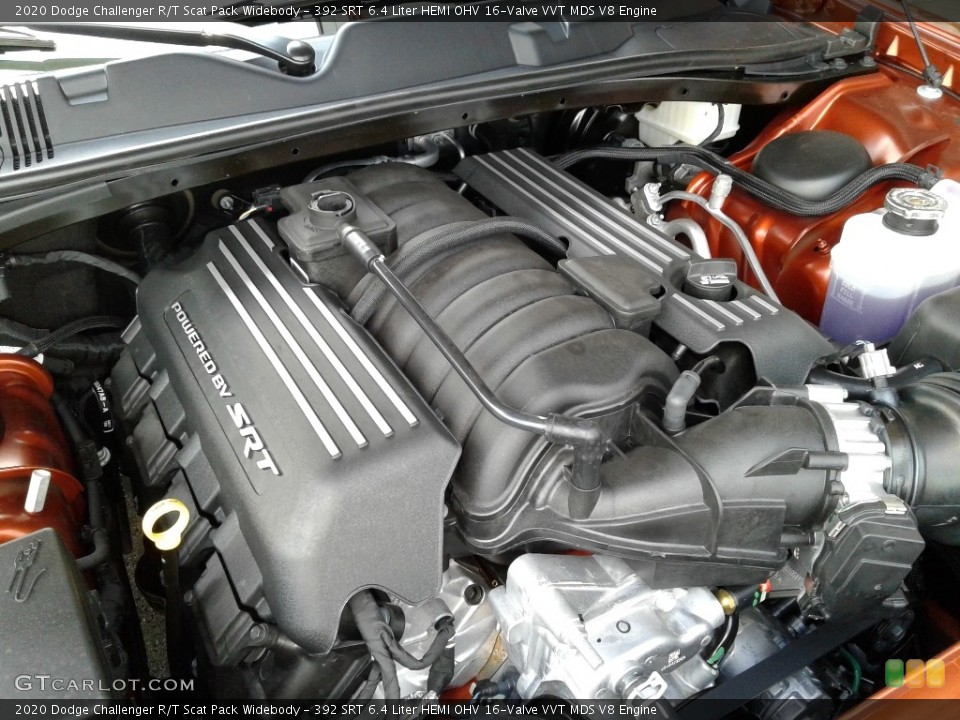 392 SRT 6.4 Liter HEMI OHV 16-Valve VVT MDS V8 Engine for the 2020 Dodge Challenger #139235492