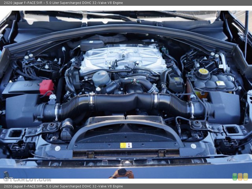 5.0 Liter Supercharged DOHC 32-Valve V8 Engine for the 2020 Jaguar F-PACE #139304218