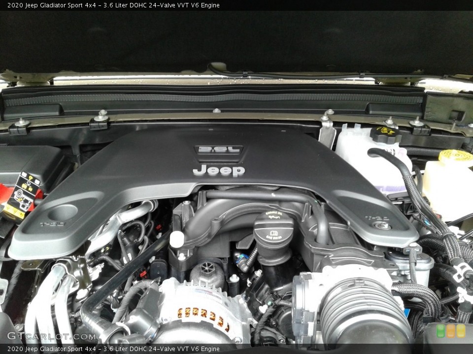 3.6 Liter DOHC 24-Valve VVT V6 Engine for the 2020 Jeep Gladiator #139306321
