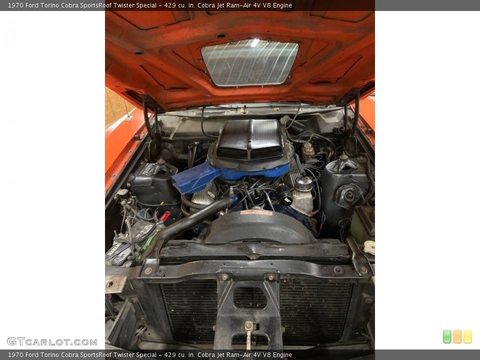 429 cu. in. Cobra Jet Ram-Air 4V V8 Engine for the 1970 Ford Torino #139307794