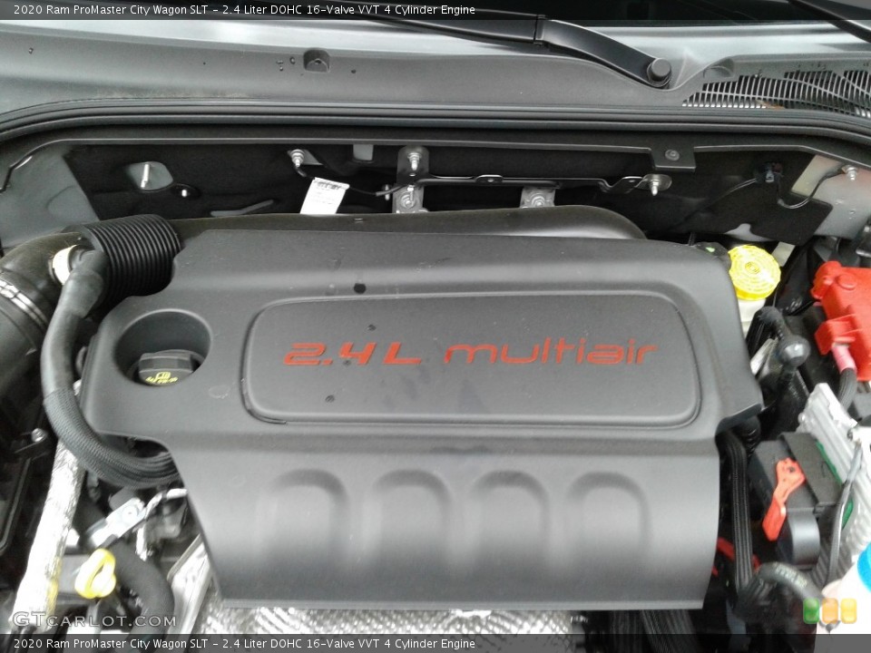 2.4 Liter DOHC 16-Valve VVT 4 Cylinder 2020 Ram ProMaster City Engine