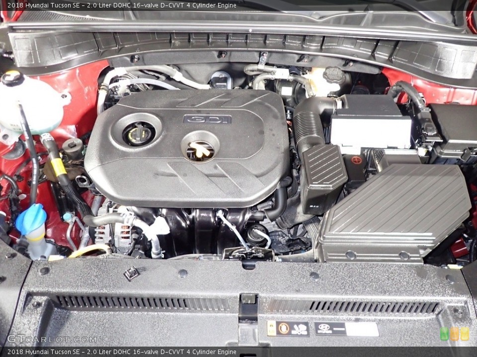 2.0 Liter DOHC 16-valve D-CVVT 4 Cylinder Engine for the 2018 Hyundai Tucson #139326344