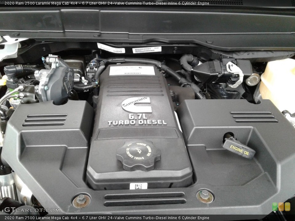 6.7 Liter OHV 24-Valve Cummins Turbo-Diesel Inline 6 Cylinder Engine for the 2020 Ram 2500 #139329458