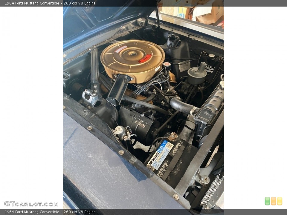 260 cid V8 Engine for the 1964 Ford Mustang #139347060